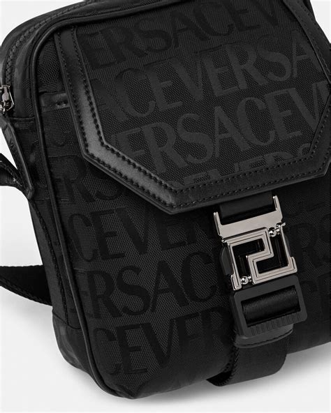 versace nylon crossbody